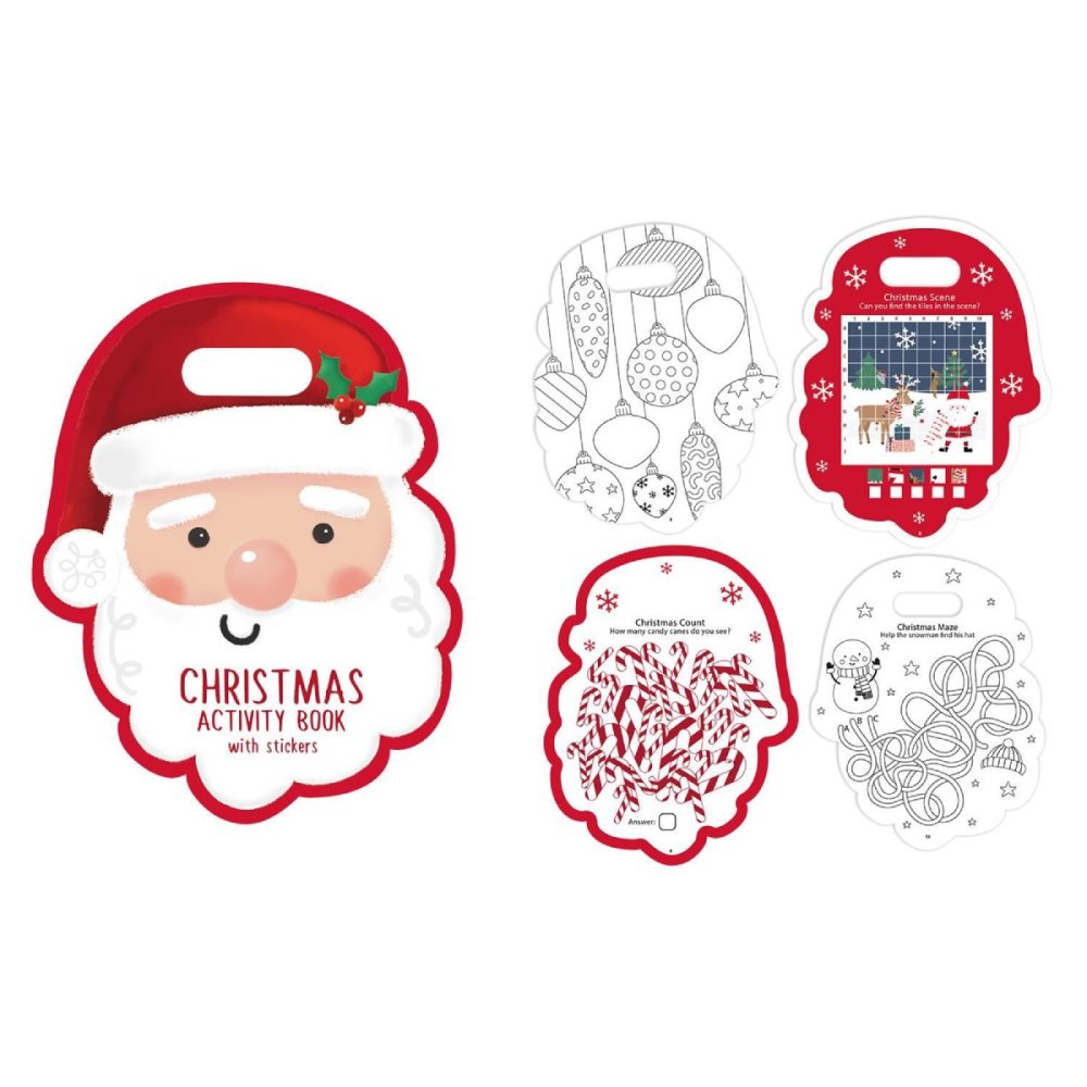 XM1234: Christmas Santa Activity Book XM1234: Christmas Santa Activity Book